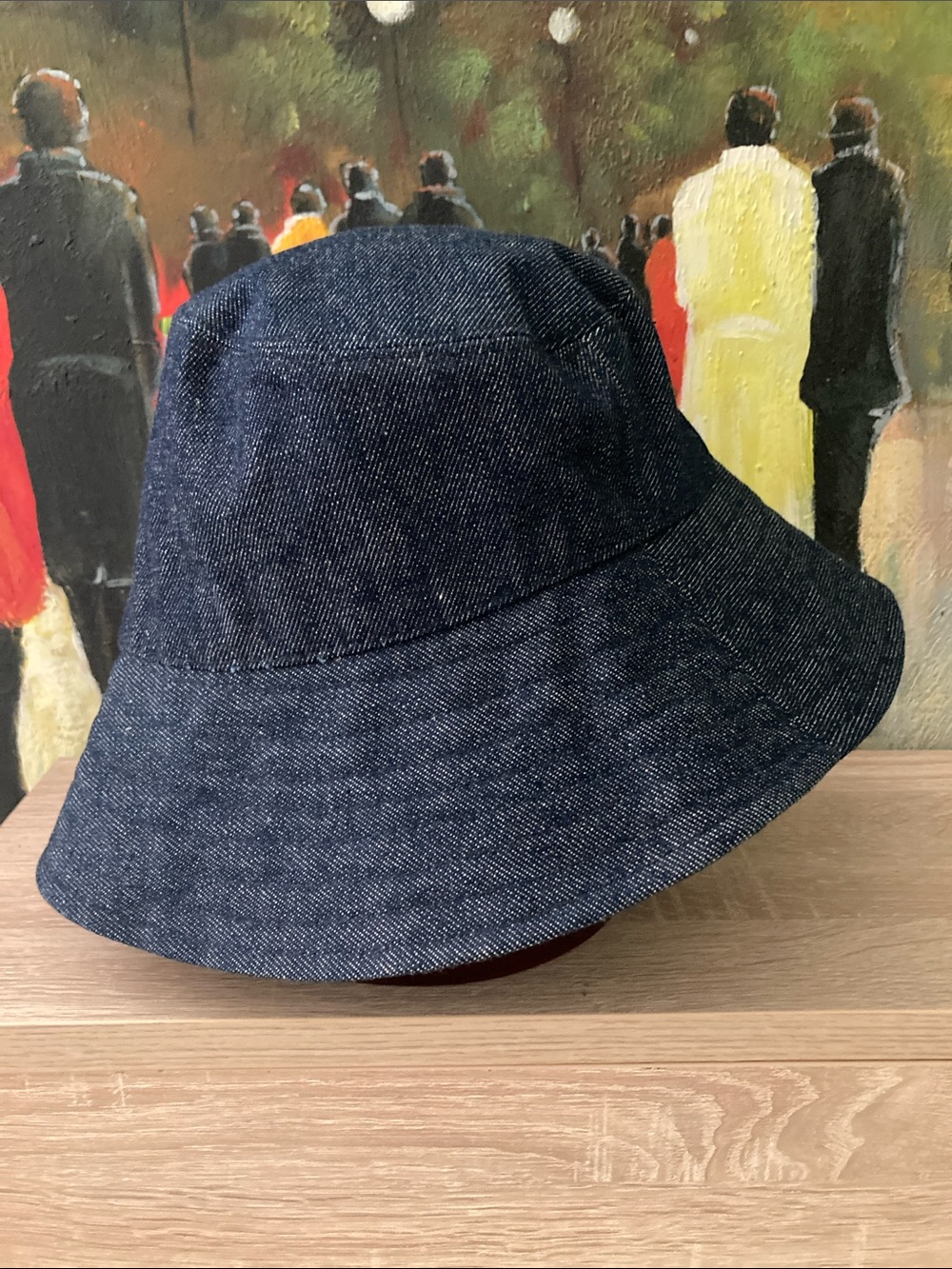 Banana Republic Dark Blue Denim Bucket Hat
